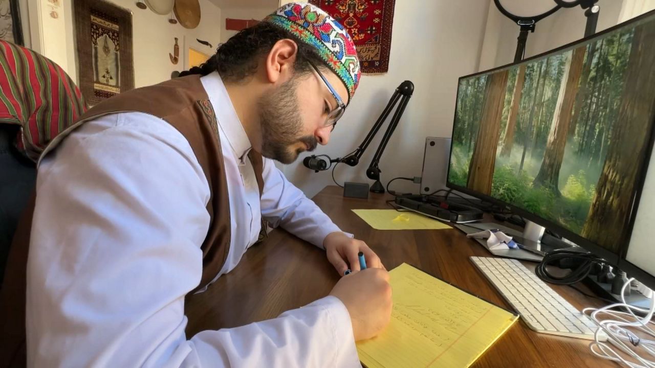 Iranian American poet fears for loved ones amid nationwide protests