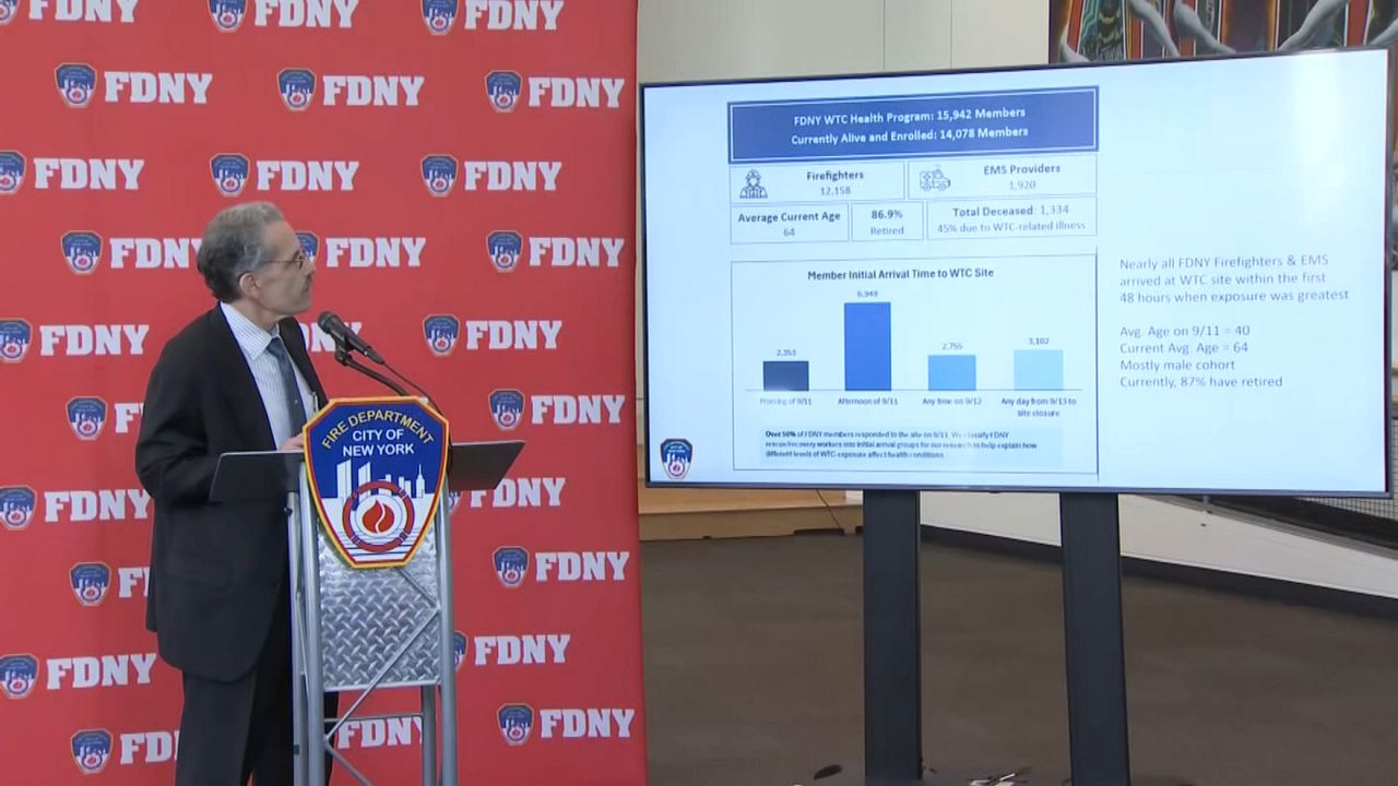 New FDNY report details 25 years of 9/11 health impacts
