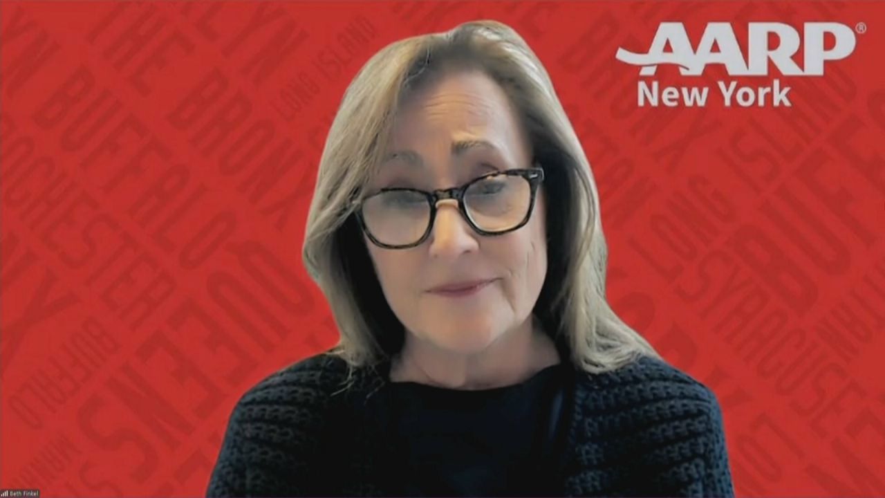 AARP New York State director Beth Finkel joined 