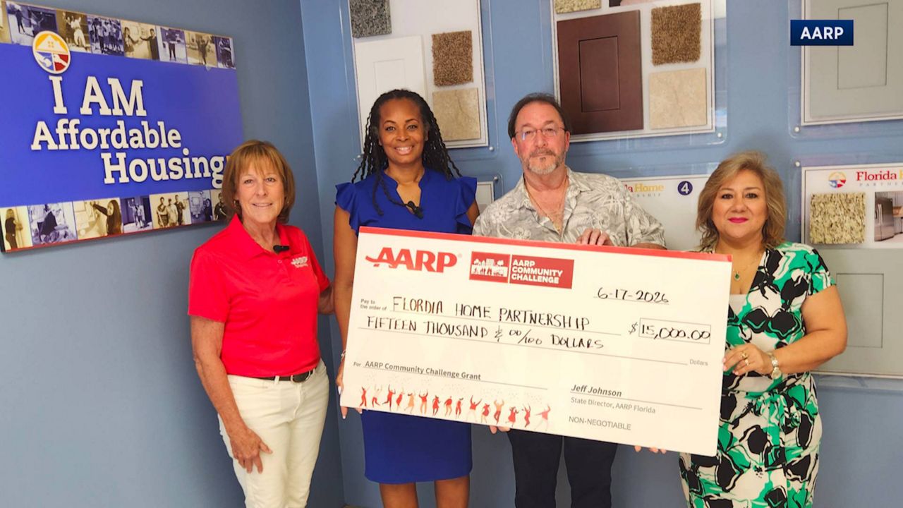 AARP awards more than $55,000 to Tampa Bay organizations to help older adults