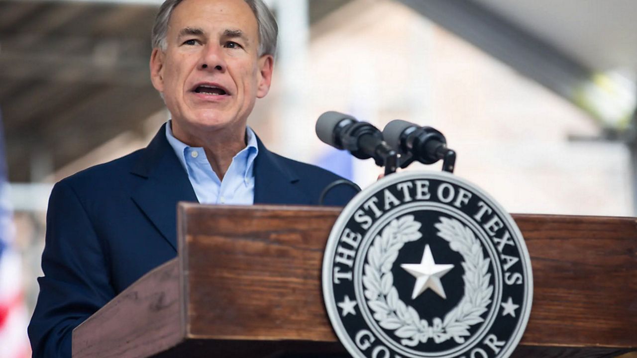 Texas Gov. Greg Abbott appears in this file image. (AP Photo)