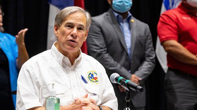 Texas Gov. Greg Abbott appears at a press conference in this file image. (Associated Press)