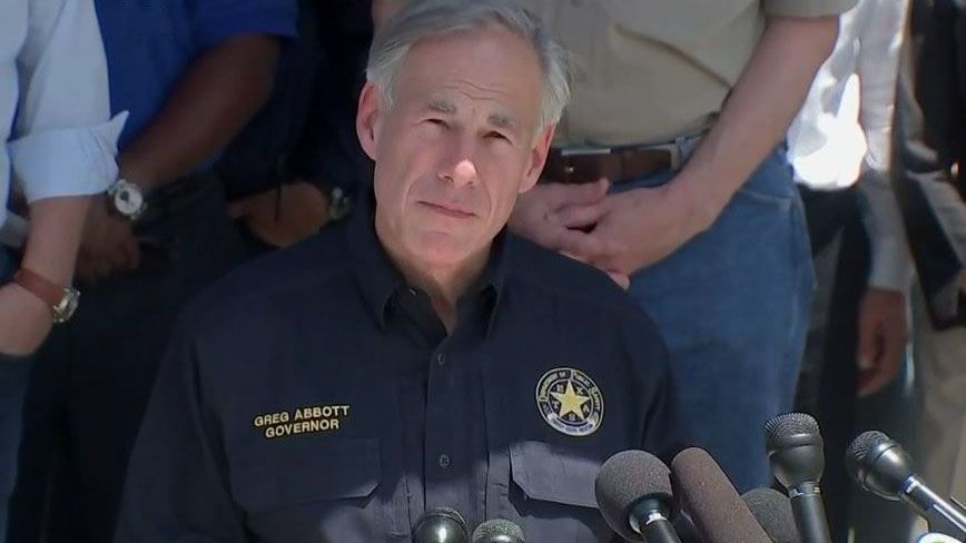 Photo of Gov. Abbott (Spectrum News)