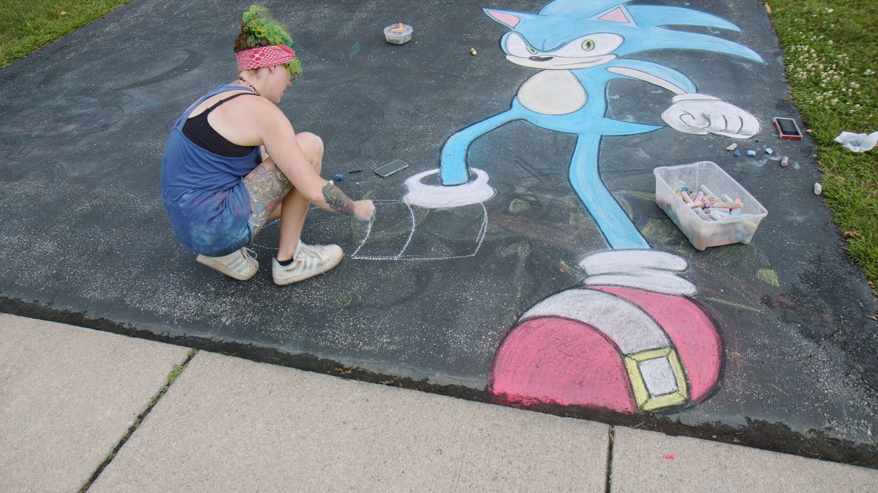 Exploring Ohio Chalk art