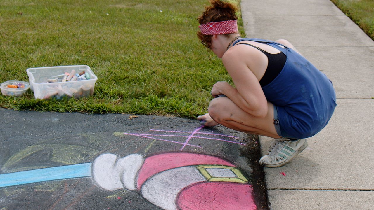 Exploring Ohio Chalk art