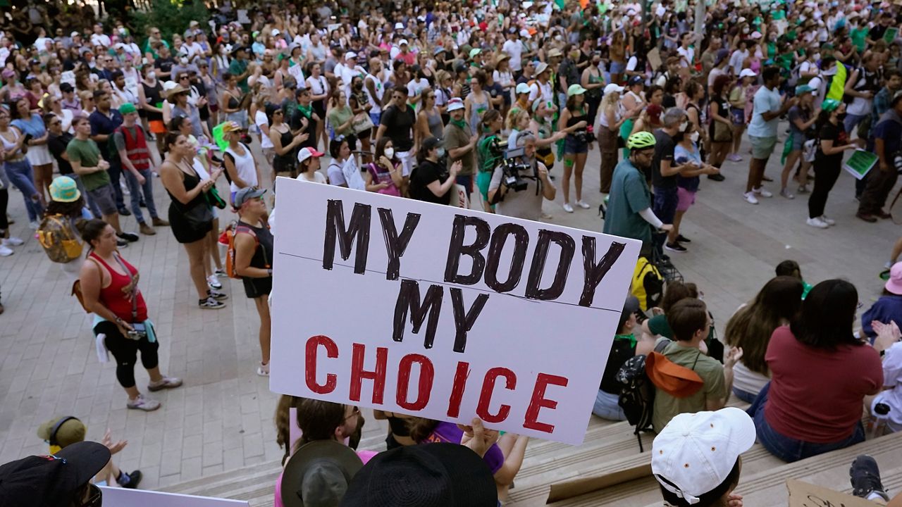 Abortion access rally. (AP Images)