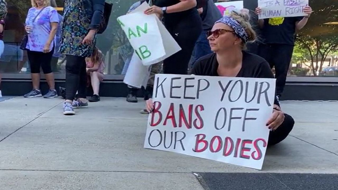 Women’s march hosted in Cleveland protesting overturning of Roe v. Wade