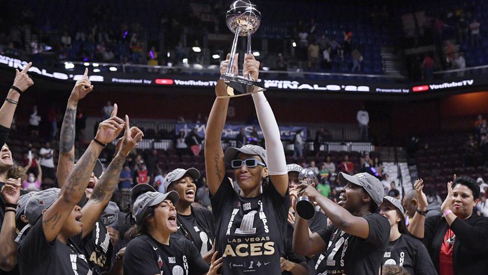 Hoopfeed.com 🏀 on X: Las Vegas Aces championship gear is now