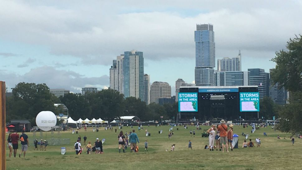 Gates are open at ACL Fest. (Image: Ed Keiner)