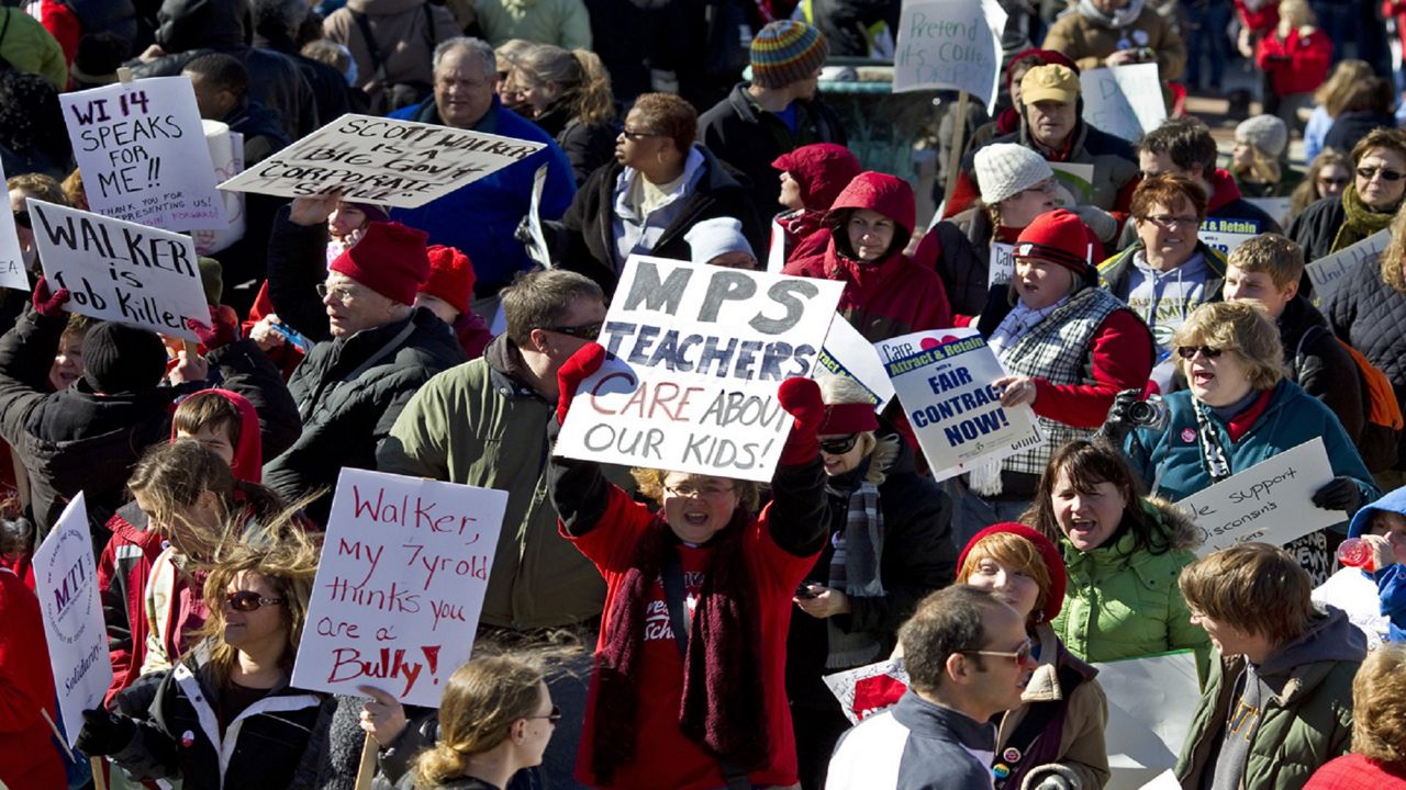 Collective bargaining ban in Wisconsin under attack by unions after Supreme Court majority flips