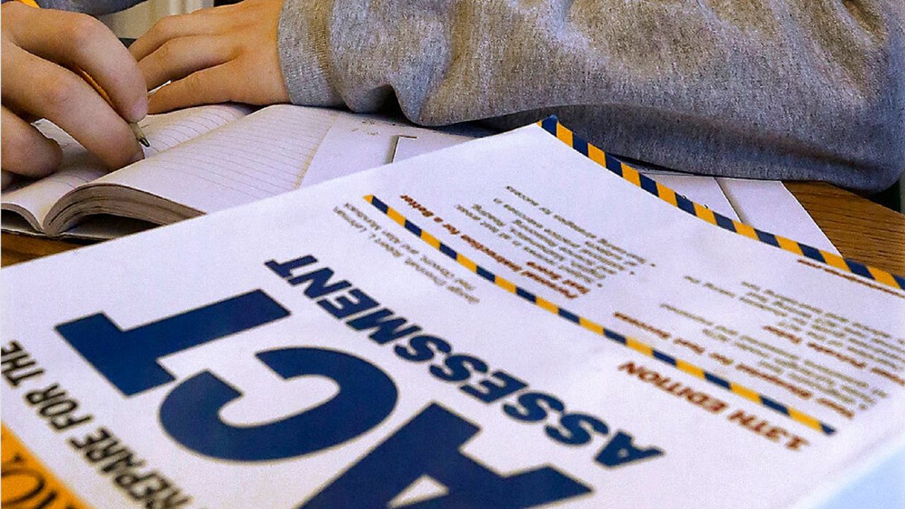 ACT scores on the decline