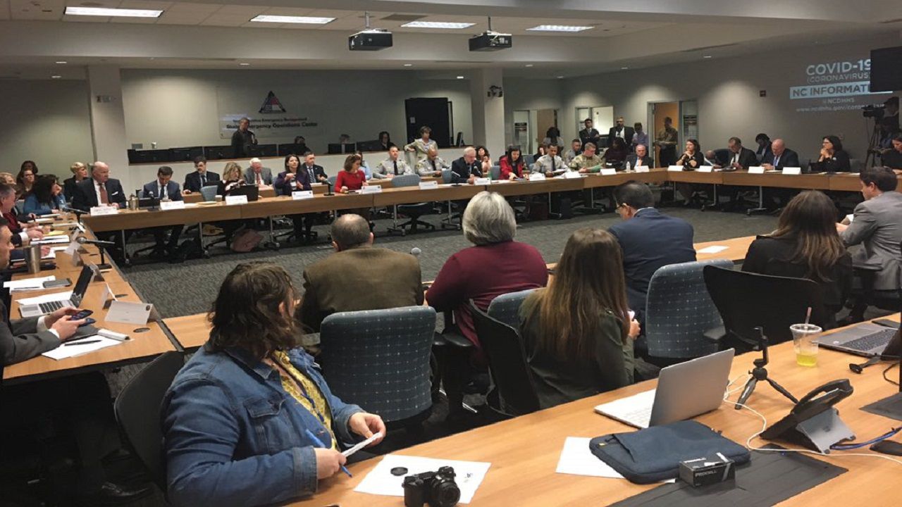 The full Governor's COVID-19 Task Force held its first meeting Thursday.