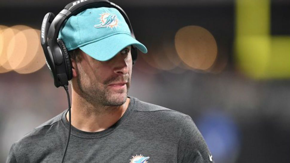 Miami Dolphins coach Adam Gase offered a passionate defense of Ryan Tannehill on Thursday, saying his beleaguered quarterback has showed improvement that continued into the start of this season.