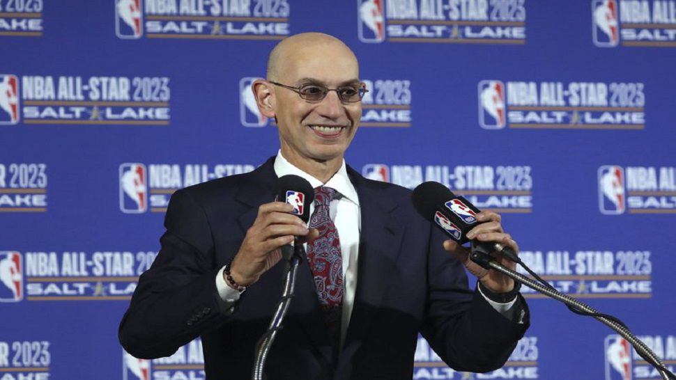 NBA Commissioner Adam Silver file photo.