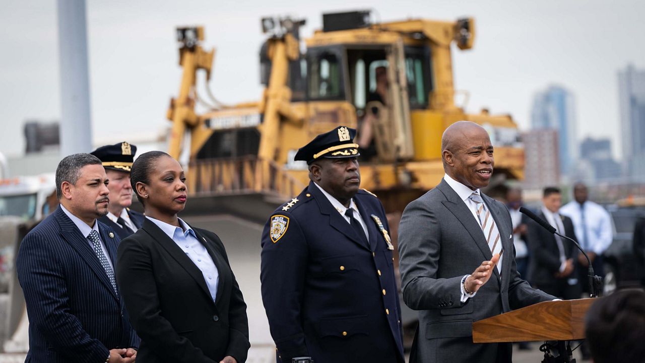 Mayor Adams announces new approach to policing the subways