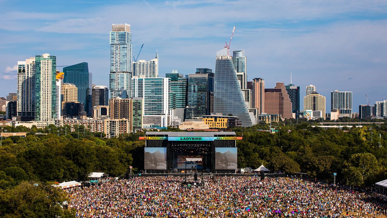 Aerial view of ACL Fest 2021. (Keenan Hairston/ACL)