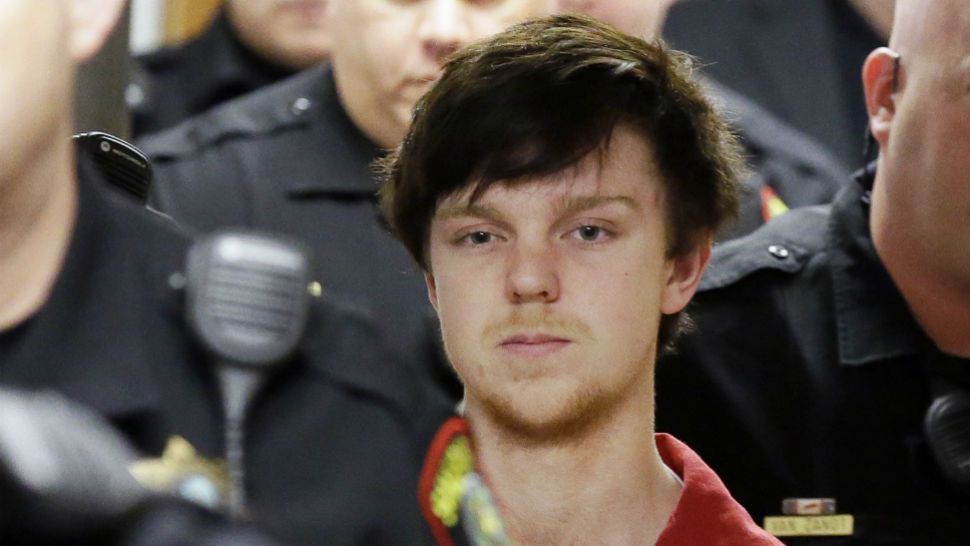 FILE - In this Feb. 19, 2016, file photo, Ethan Couch is led by sheriff deputies after a juvenile court hearing in Fort Worth, Texas. Lawyers for Couch, who used an "affluenza" defense in a 2013 fatal drunken-driving wreck, filed a motion Friday, March, 17, 2017, with the Texas Supreme Court in an effort to secure his release from jail. They argue that a judge had no authority to sentence Couch to nearly two years in jail after his case was moved from juvenile to adult court. (AP Photo/LM Otero, File)