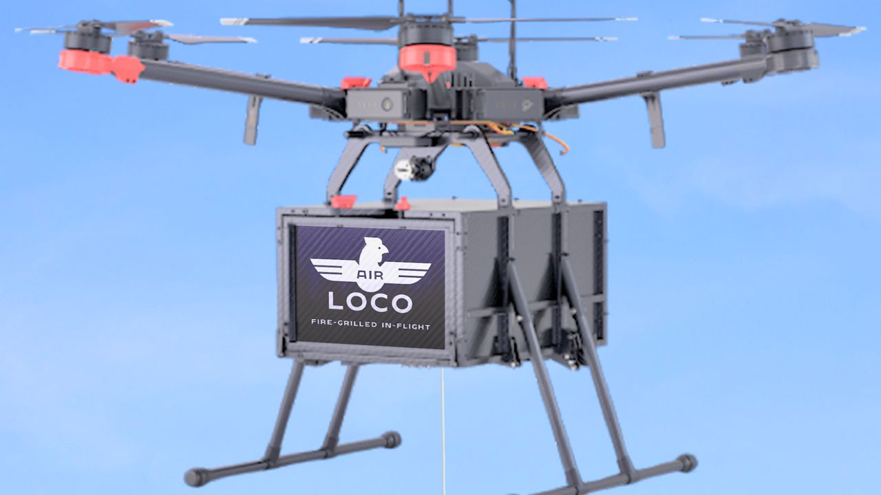 El Pollo Loco delivery drone (Courtesy El Pollo Loco)