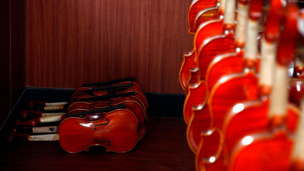 The sounds of violins and musical instruments will be heard this summer in Akron. Photo/AP