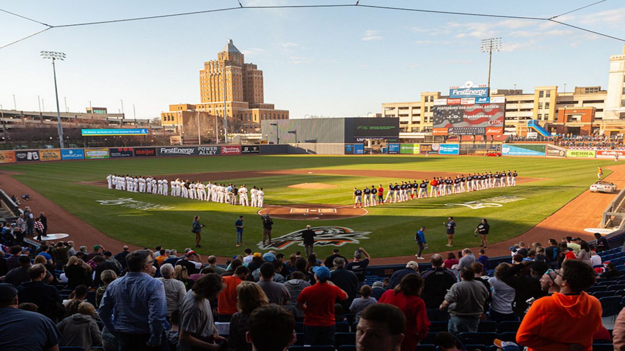 The RubberDucks 2023 season begins Thursday at 6:35 p.m. with the team taking on the Erie SeaWolves at Canal Park in downtown Akron. (Akron RubberDucks)