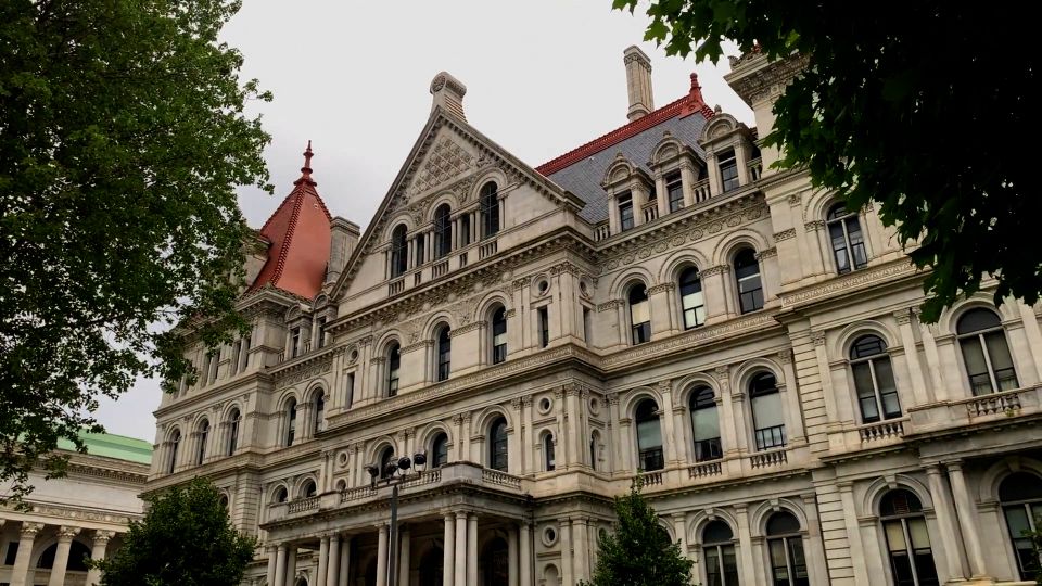 Exterior view of the New York state Capitol in Albany, N.Y. (AP Photo)