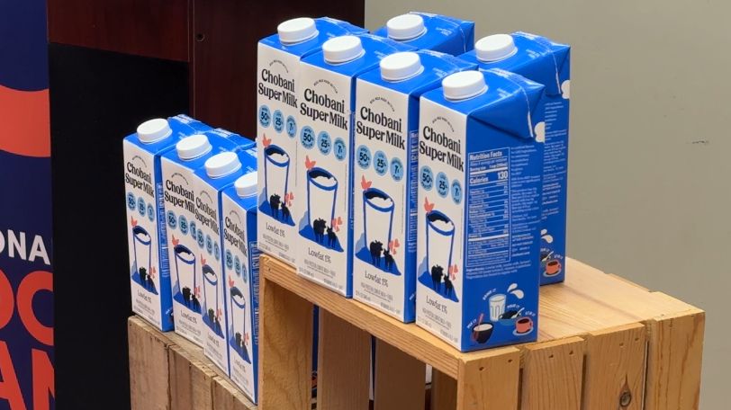 Lt. Gov. Delgado launches Chobani Super Milk initiative with Regional Food Bank