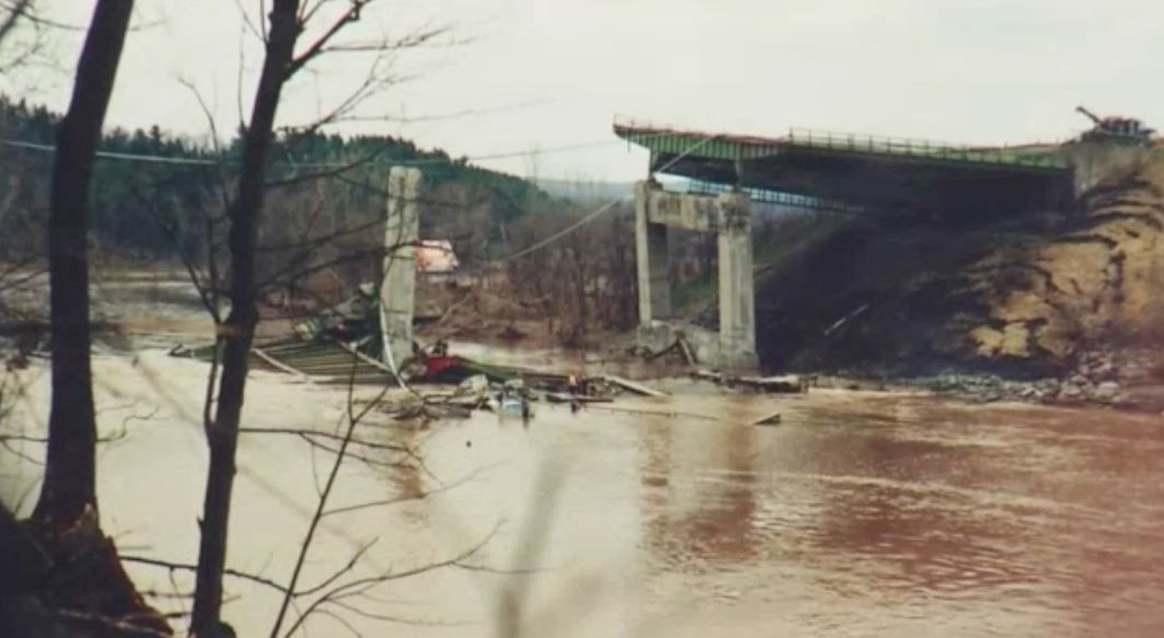 One Day in April Eye Witness Recounts Worst Bridge Collapse in State