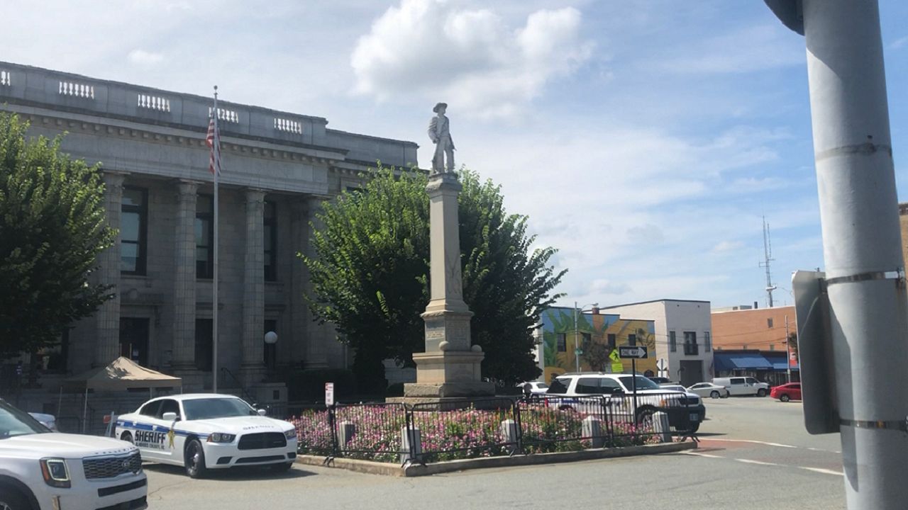 Alamance County statue