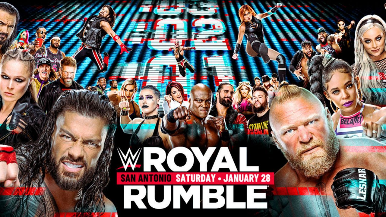 wwe royal rumble Houston Texas Minute Maid Park 1/26/20 