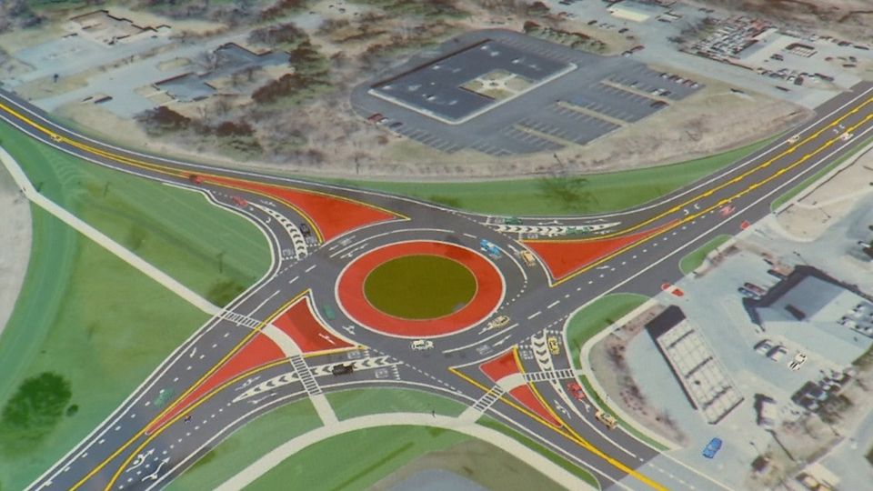 albany traffic blog clifton park roundabout