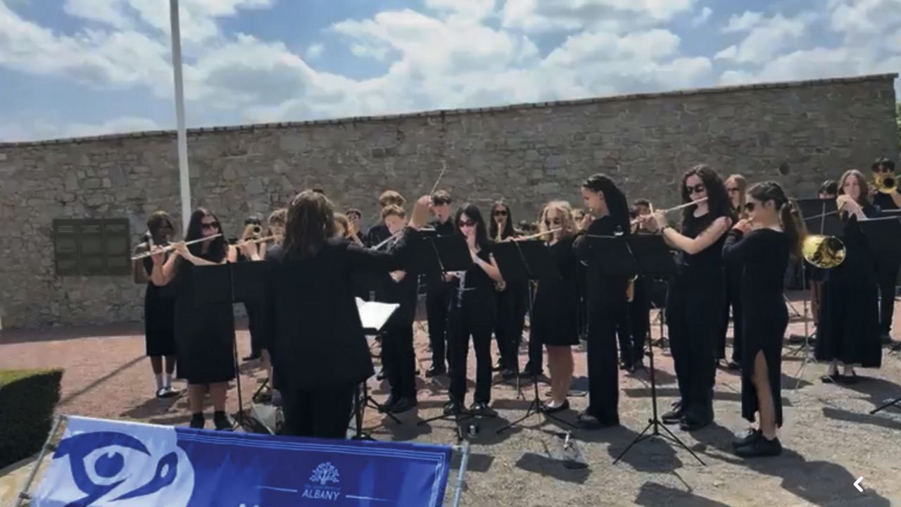 Albany band marks D-Day anniversary in France