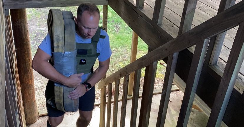 Firefighter remembers 9/11 with memorial stair climb