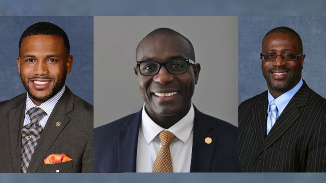 Pictured are John Collins-Muhammad, Lewis Reed and Jeffery Boyd. (Photo: Spectrum)