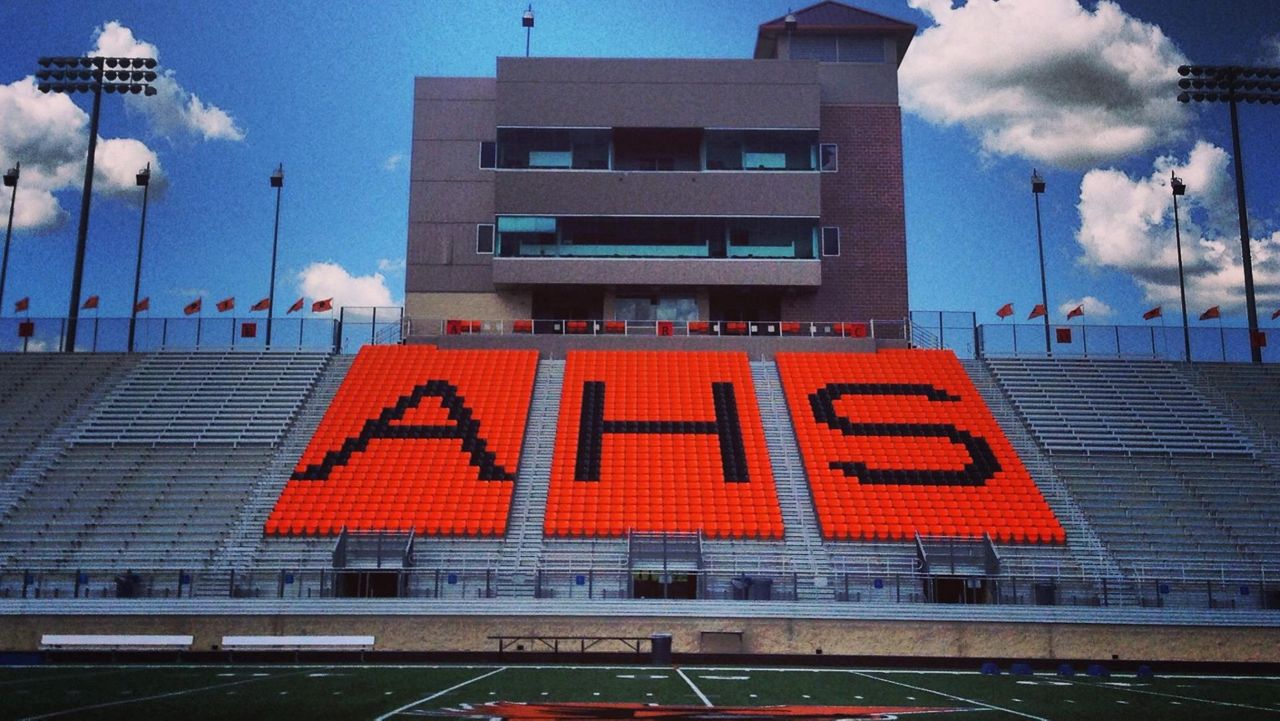 Aledo High School. 