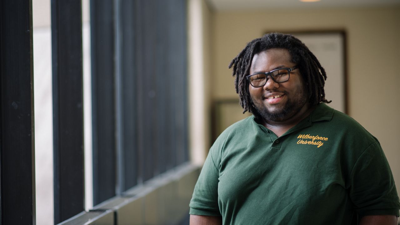 Alexander Murphy is student government president of Wilberforce University. (Photo courtesy of Wilberforce University)