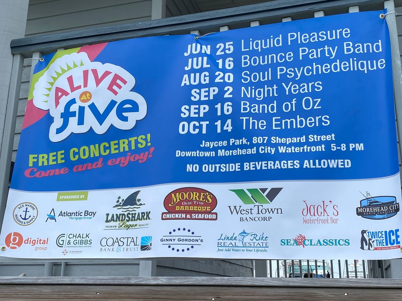 Alive at Five summer concert series