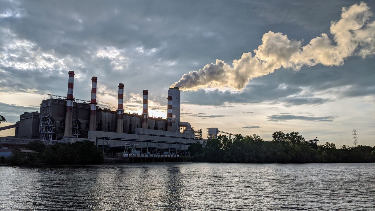 The Allen Steam Station in Gaston County is a coal-fired power plant. (Spectrum News 1)