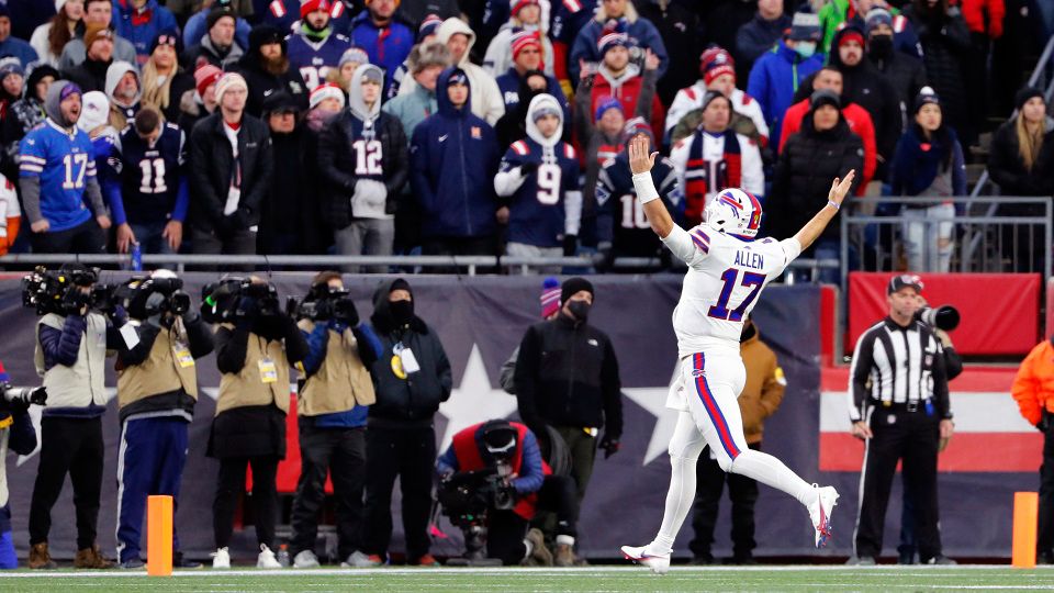 Josh Allen vs. New England Patriots