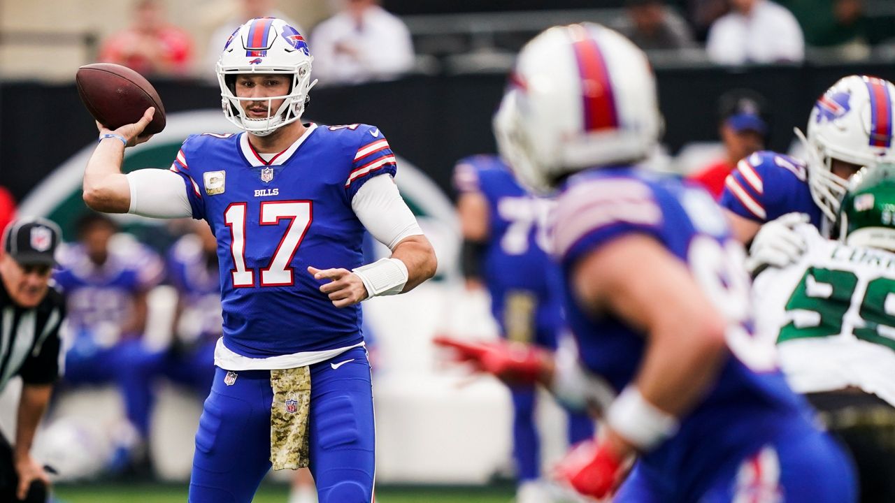 Josh Allen and the Bills bounce back from a season-opening dud with 38-10  rout of the Raiders