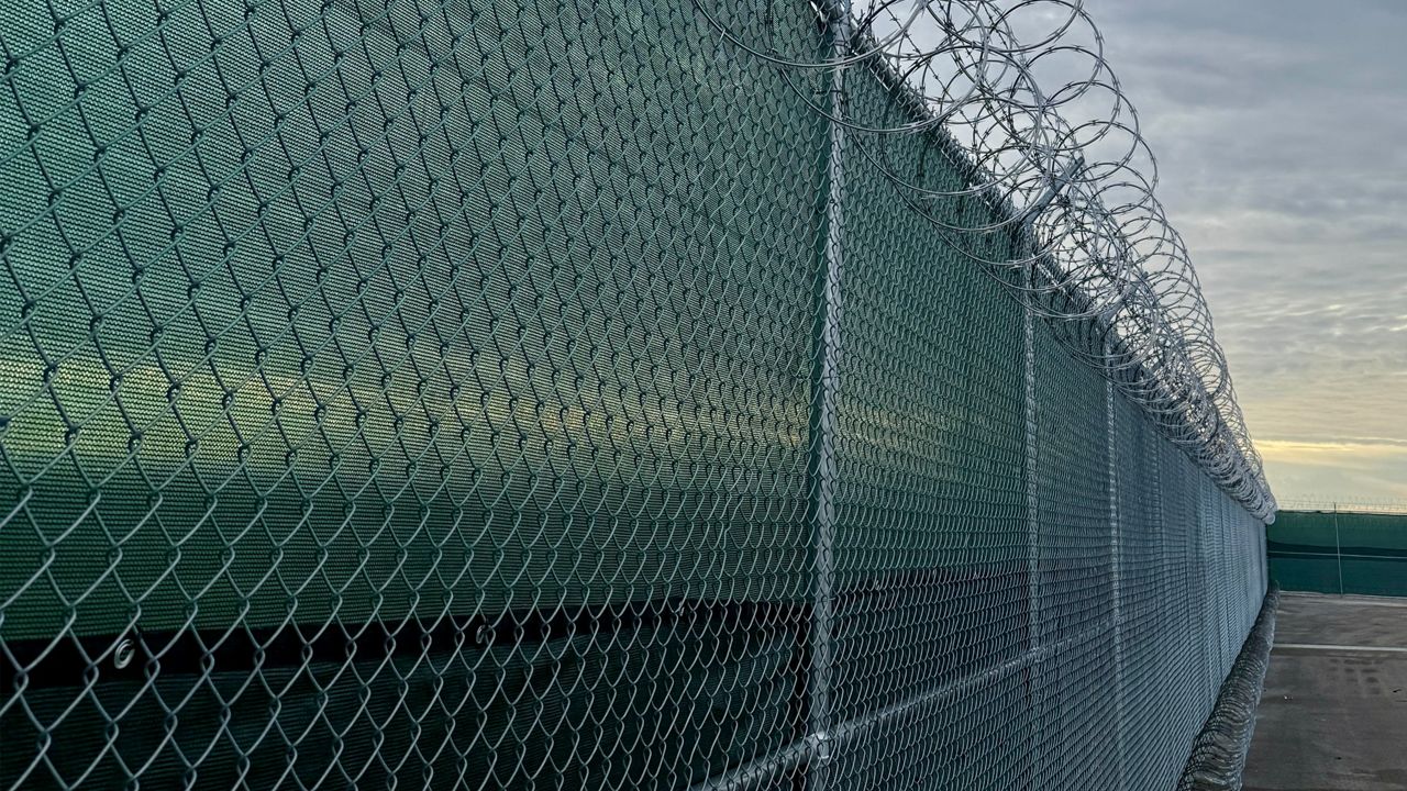An estimated 28,000 feet of razor wire fencing now surrounds the 39 square mile site called Alligator Alcatraz. (Spectrum News file photo/Jason Delgado)