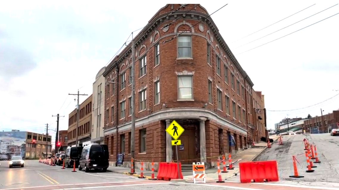 An historic bank is being turned into the Wedge Innovation Center in Alton. (Spectrum News/Gregg Palermo)