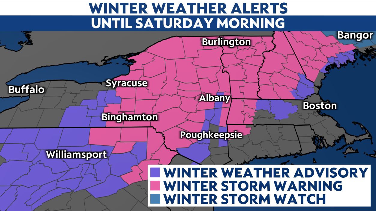 Moderate to high impact winter storm on the way