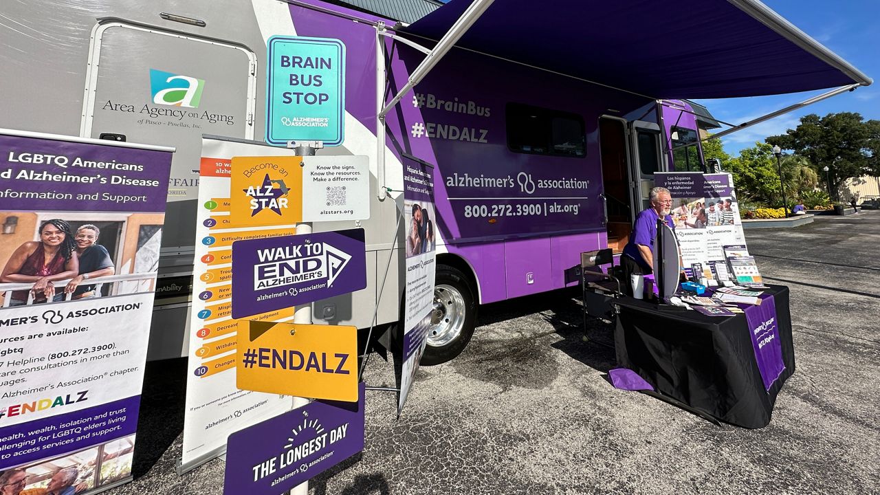 ‘Brain Bus’ aims to raise awareness about Alzheimer’s