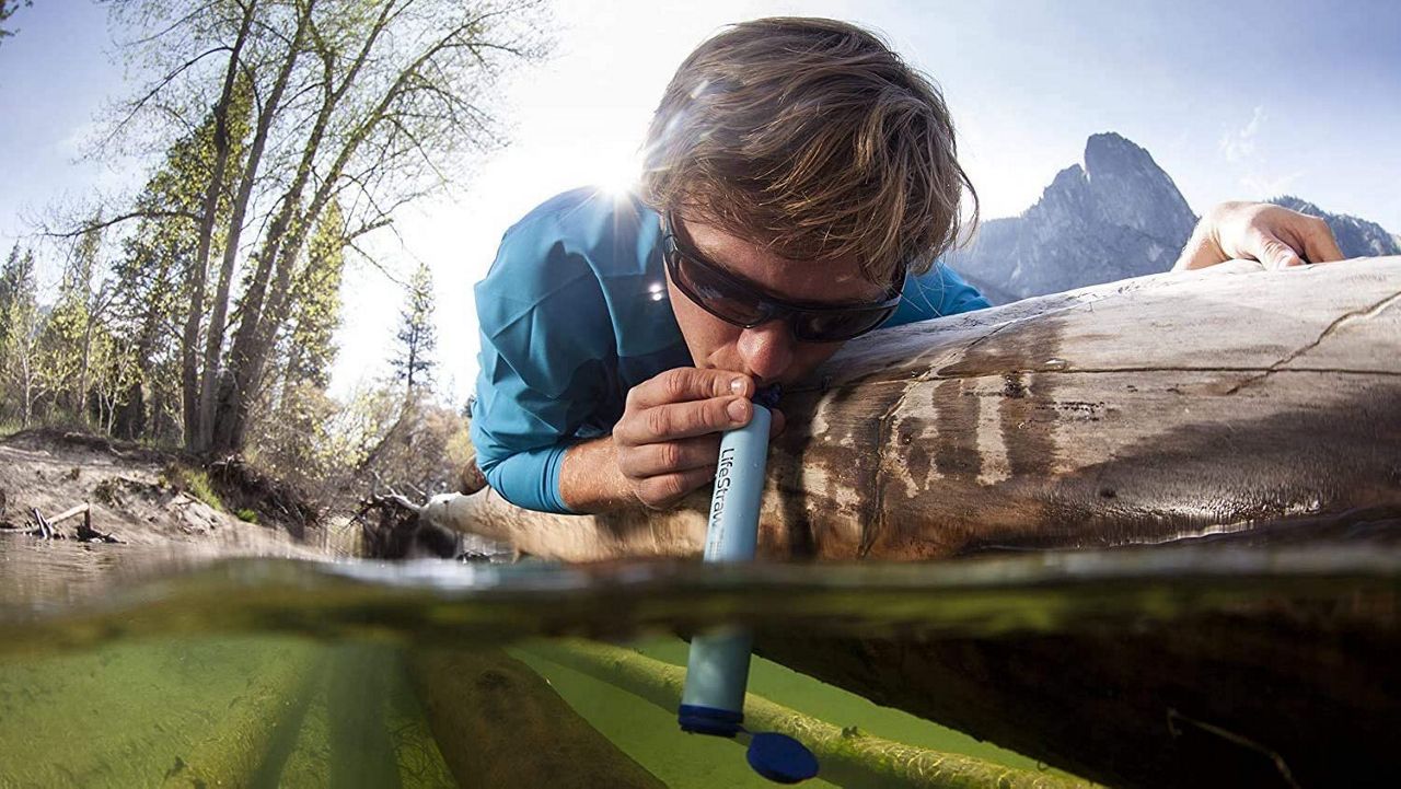 The LifeStraw could be a lifesaver during an extreme weather event. (LifeStraw via Amazon)