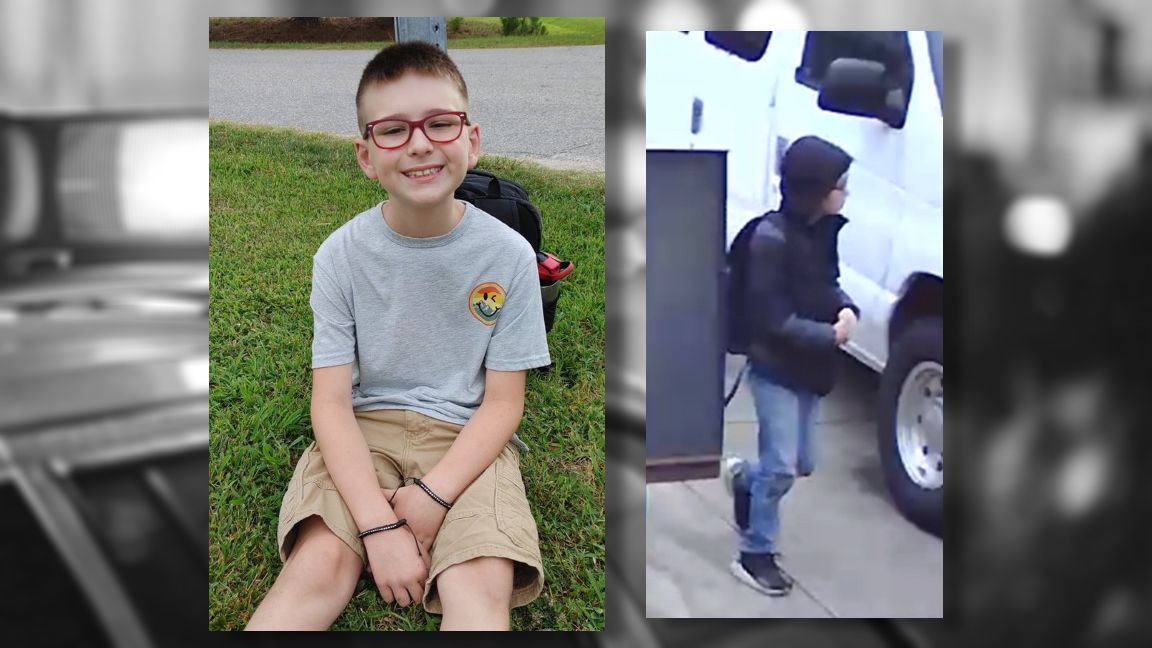 Searchers continue to look for Bentley Stancil, 9, who has been missing since he walked away from his bus stop Tuesday morning in Wendell, North Carolina.