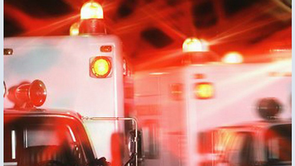 (File photo of ambulance lights)