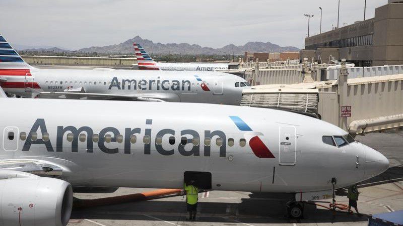 Fort Worth-based American Airlines canceled more than 300 flights in a 24-hour span. Photo by AP.