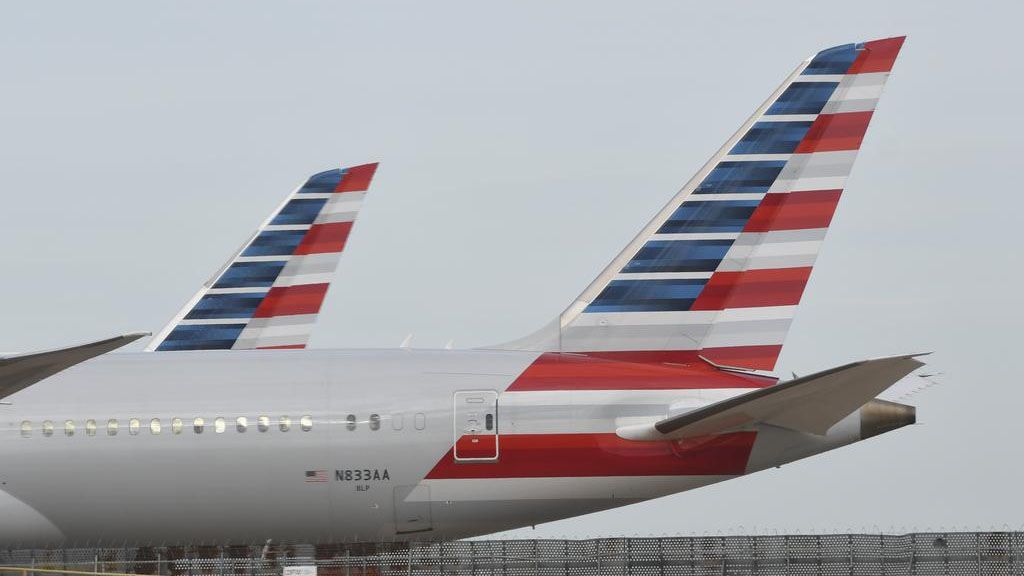 American Airlines planes. (AP Images)
