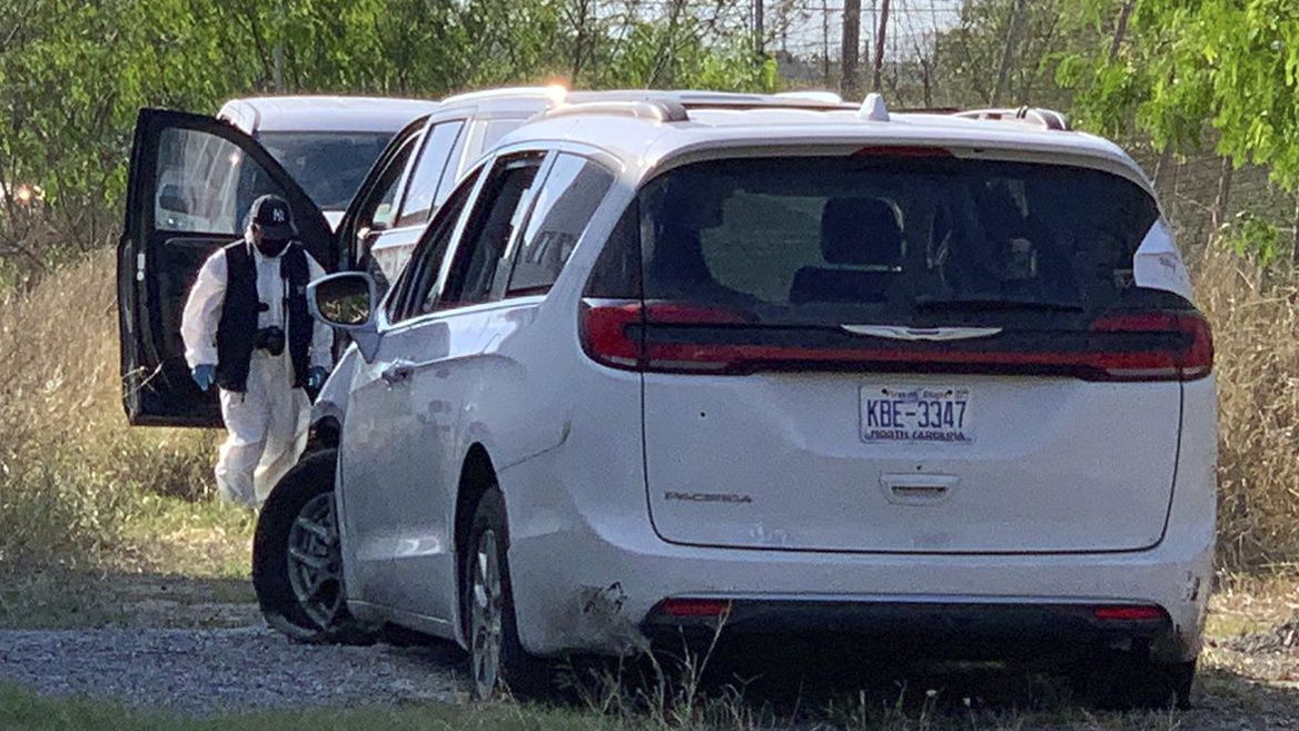 Car of abducted Americans 