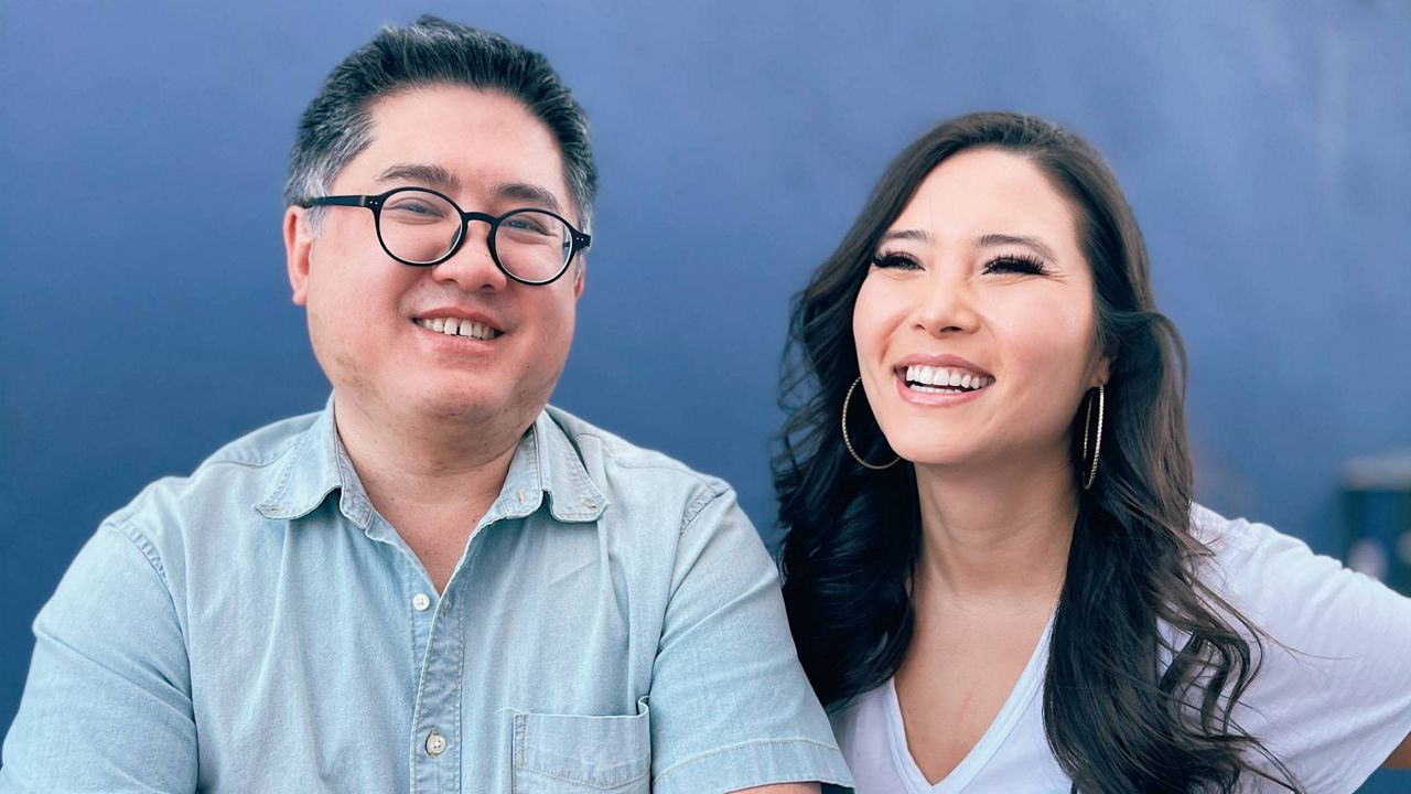 Andy Wang and Crystal Coser, co-founders of LA Food Gang (Pop Off LA)